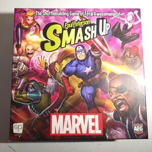 Smash Up Marvel The Game Paul Peterson, Cards, 2-4 players, Ages 12+